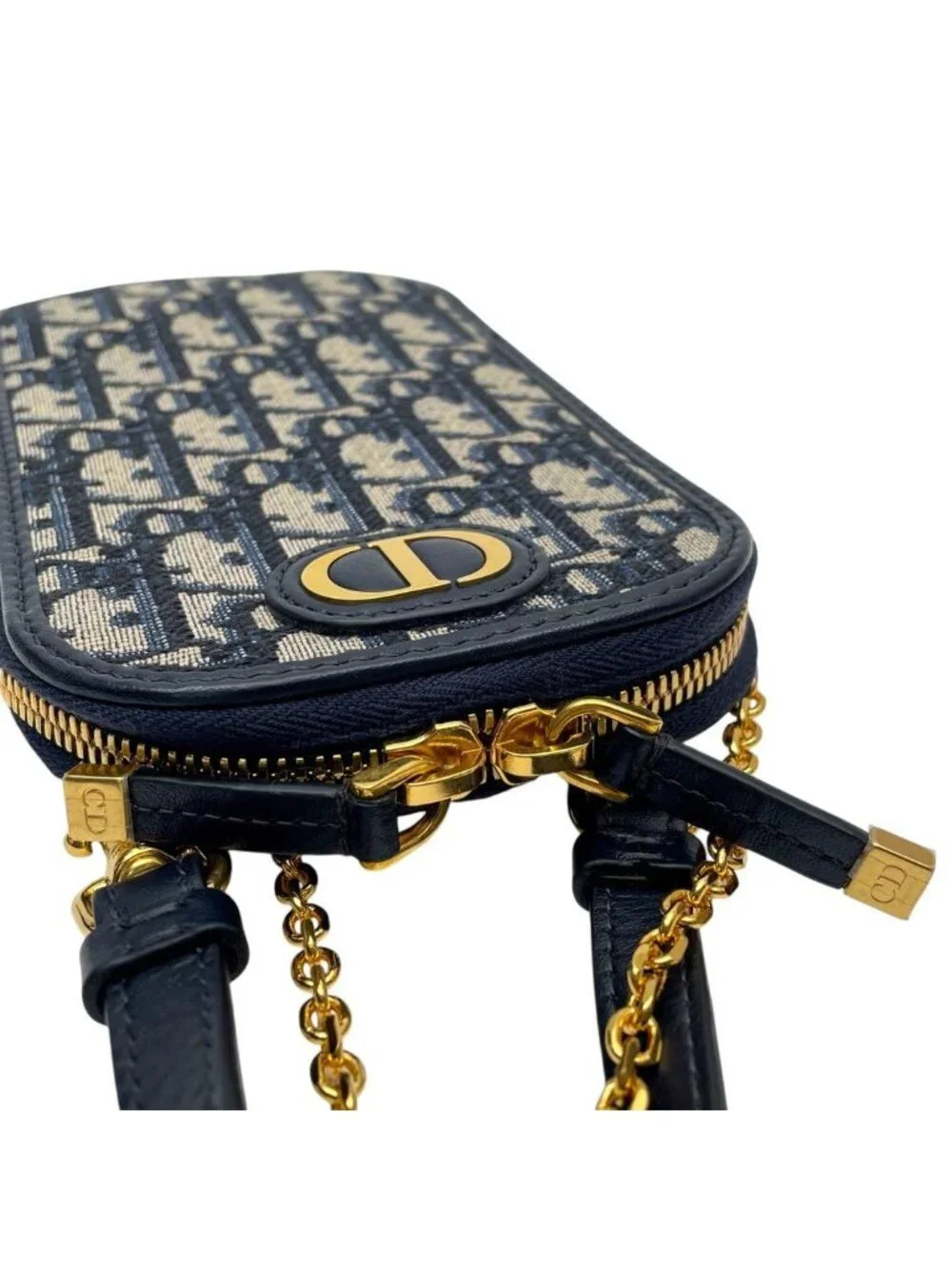 Dior Trotter Canvas Leather Smartphone Shoulder